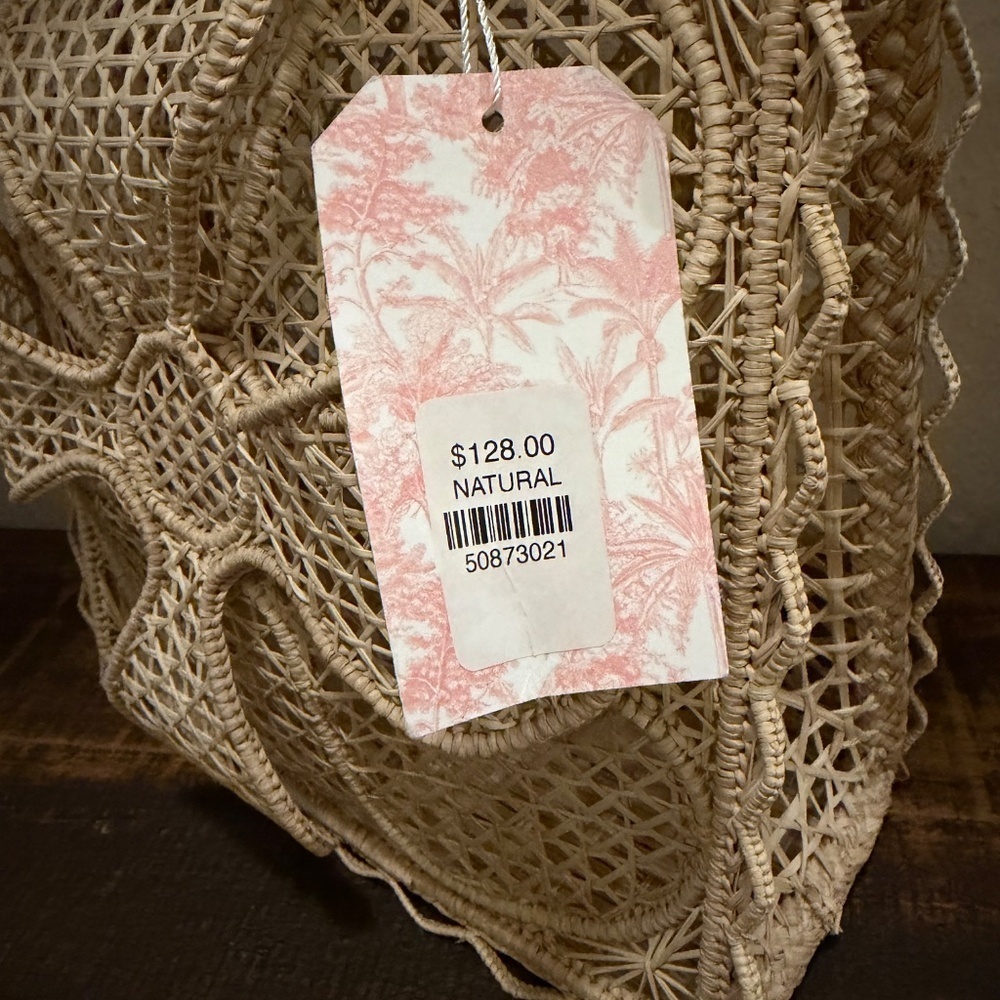 Victoria Dunn, The Bougainvillea Tote | Natural, NWT - Picture 7 of 7